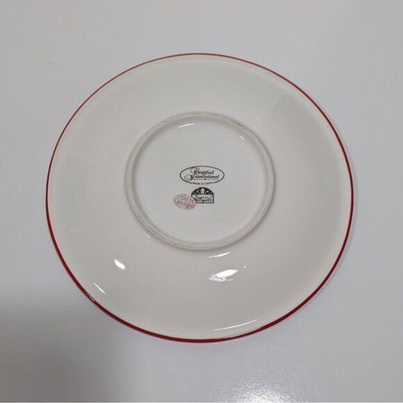 Hand-Painted Snowman Holiday Plate By Certified International - Picture 5 of 7